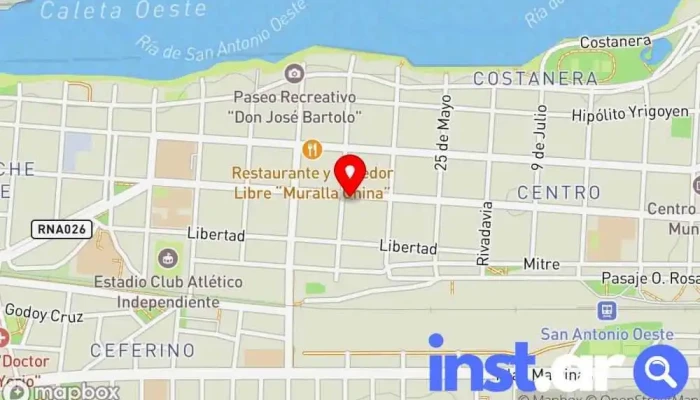 A Lo Facil -  Mapa - San Antonio Oeste