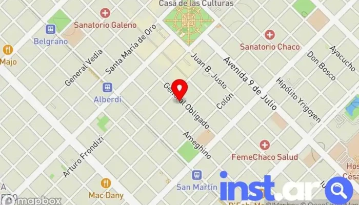 A M U D O C H Asociacion Mutual De Docentes De La Provincia Del Chaco Mapa - Resistencia