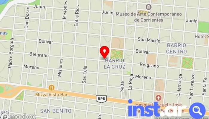 Afife -  Mapa - Corrientes