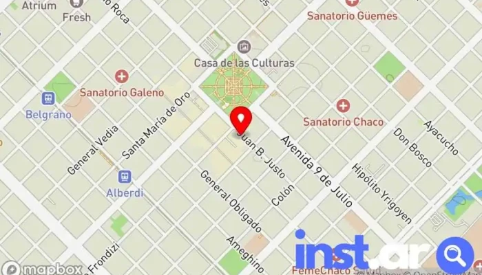Aviacionline -  Mapa - Resistencia
