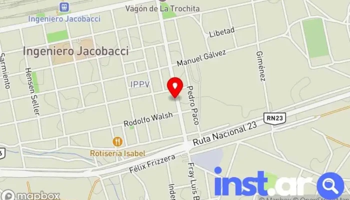 Azur -  Mapa - Ingeniero Jacobacci
