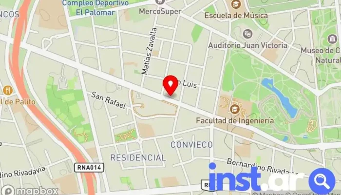 mapa de BULLDOG DRUGSTORE Quiosco en San Juan