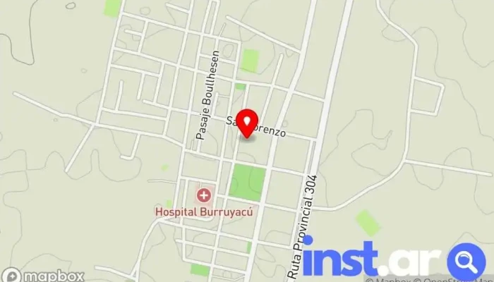 Burruyacu Mapa - Burruyacú