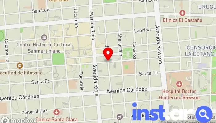 mapa de Cafe El Clasico Cafetería en San Juan