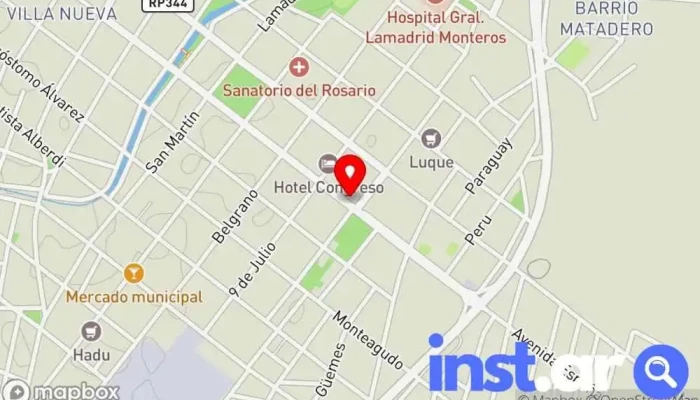 Candela -  Mapa - Monteros