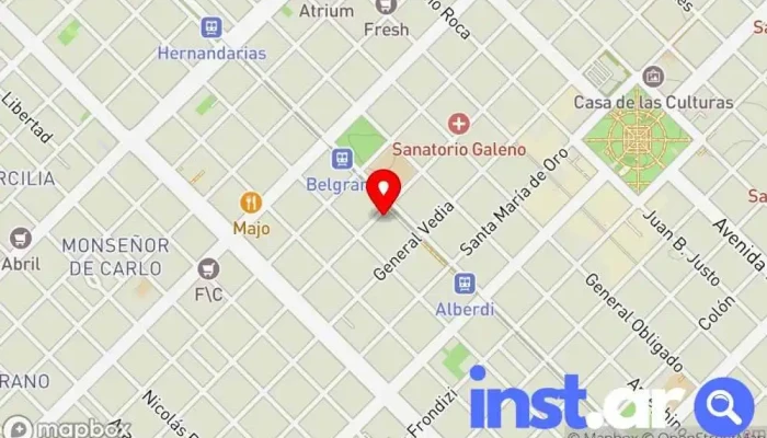 Centro Cultural Nachec Mapa - Resistencia