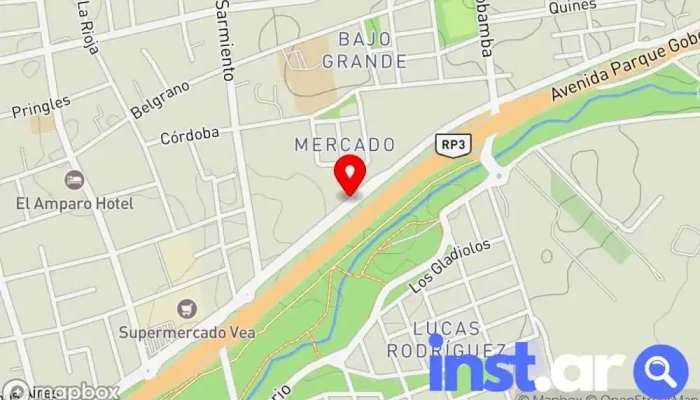 mapa de Despensa Dani Quiosco en San Luis