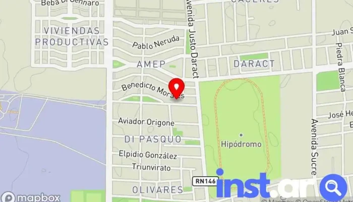mapa de Despensa El Coliseo Quiosco en San Luis