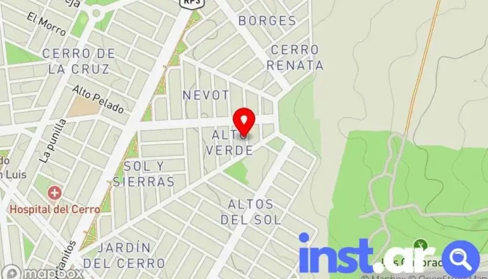 mapa de Despensa el Rafa Quiosco en San Luis