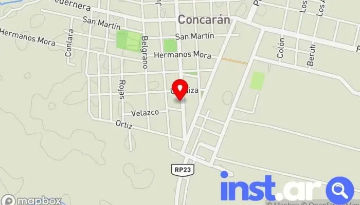 mapa de Despensa el triangulo Quiosco en Concaran