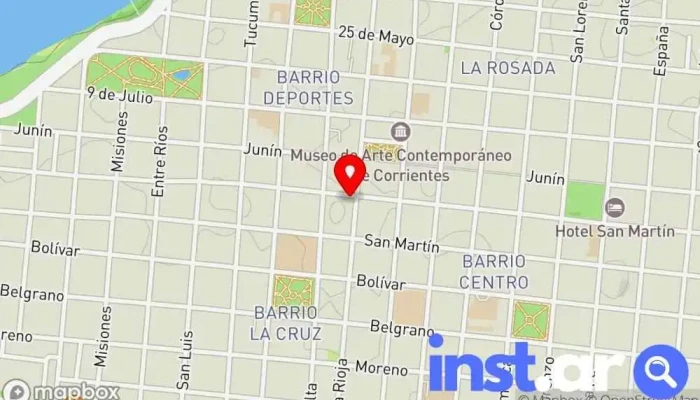 Diario El Litoral -  Mapa - Corrientes