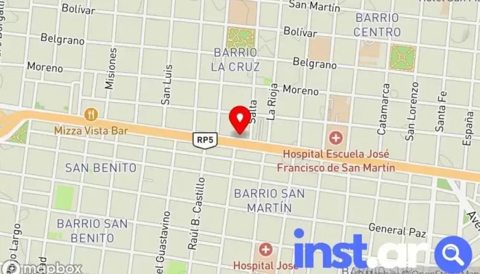 Diarios Y Revistas Centro Medico -  Mapa - Corrientes