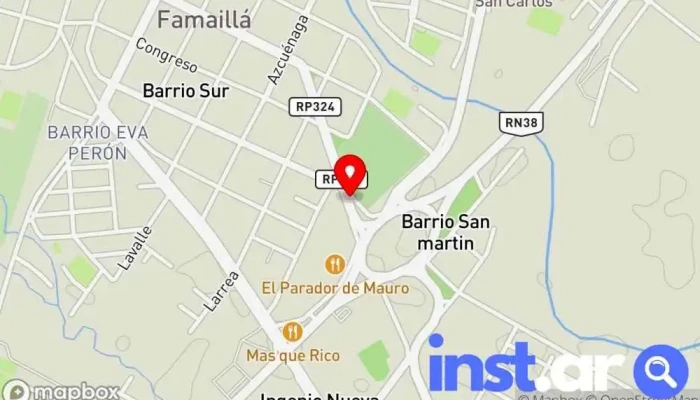 Drugstore De La Veneracion Mapa - Famaillá