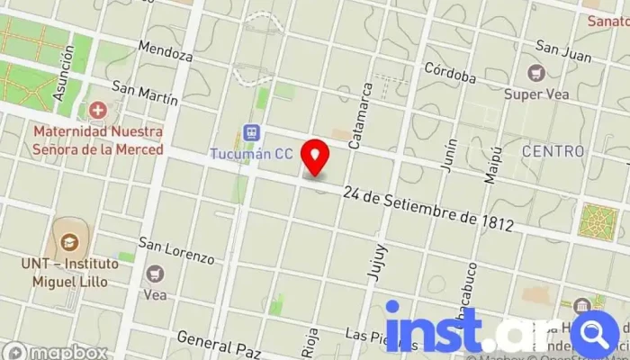 Dulce O Truco Drugstore -  Mapa - San Miguel de Tucumán
