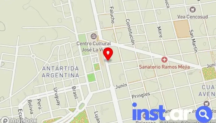 mapa de El Diario de la República Editor de periódicos en San Luis