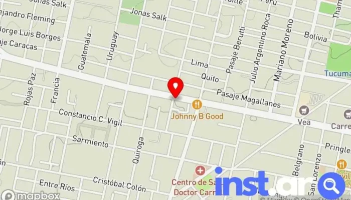 El Lapacho -  Mapa - Yerba Buena