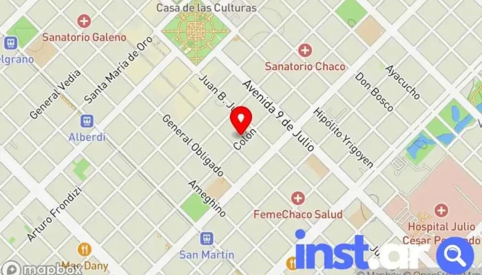 Guido Miranda -  Mapa - Resistencia