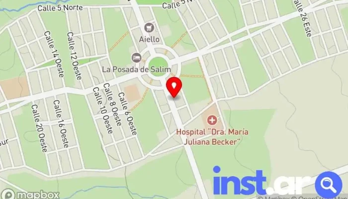 mapa de Helados Onetto Heladería en La Punta