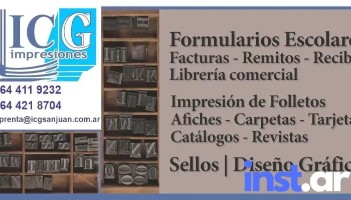 Icg Impresiones -  Precios - San Juan