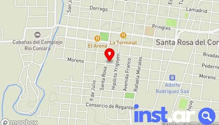 Impresiones Kala -  Mapa - Santa Rosa del Conlara