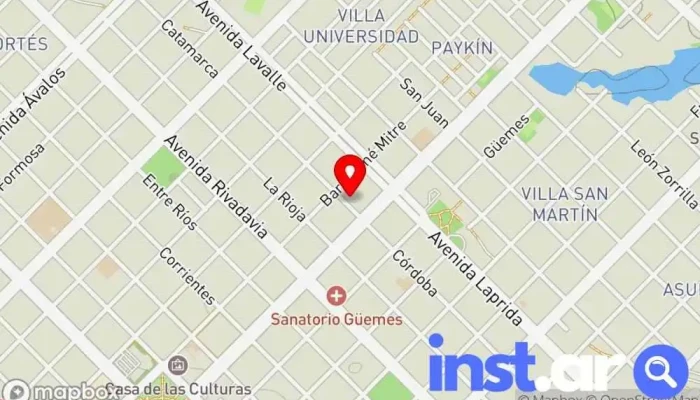 Inadi Delegacion Chaco Mapa - Resistencia