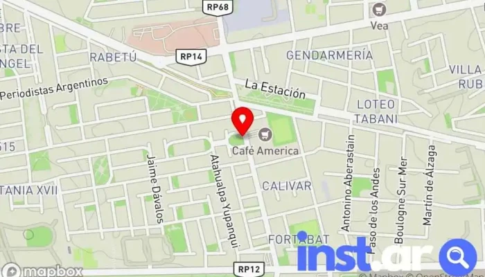 mapa de Kiosco De Diarios Y Revistas Quiosco en Rivadavia