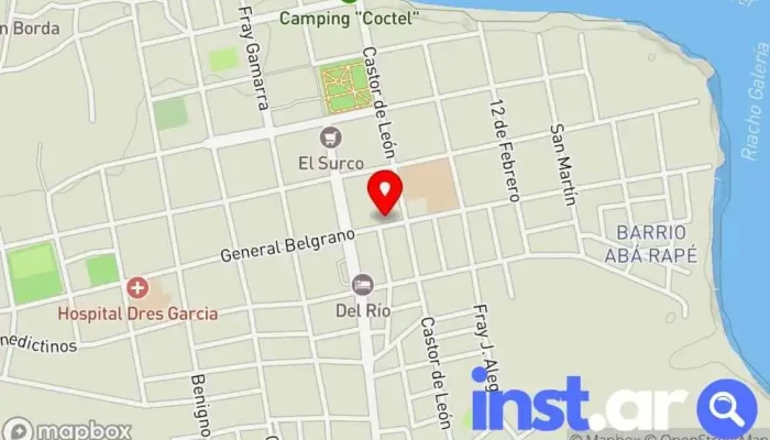 Kiosco El Cuyu -  Mapa - Itatí