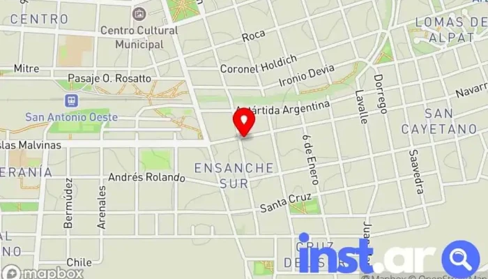 Kiosco Escobita -  Mapa - San Antonio Oeste