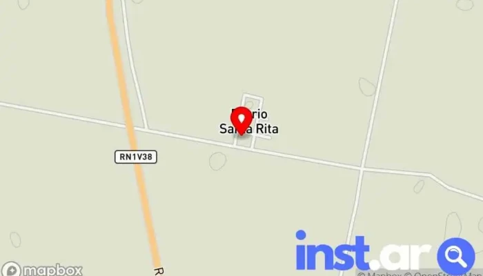 Kiosko Santa Rita -  Mapa - Río Chico