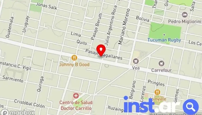 La Gaceta -  Mapa - Yerba Buena