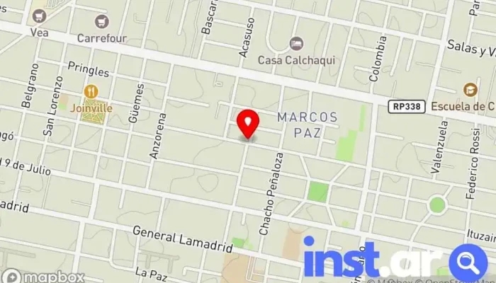 La Mechita -  Mapa - Yerba Buena