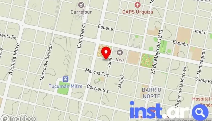 La Playa Express -  Mapa - San Miguel de Tucumán