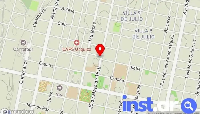 La Previa -  Mapa - San Miguel de Tucumán