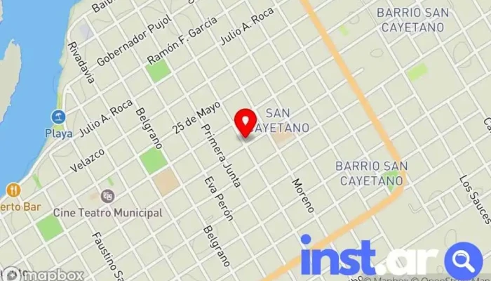 Loteria De Corrientes Mapa - Esquina