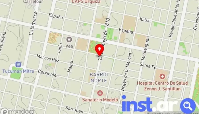 Mc Kio -  Mapa - San Miguel de Tucumán