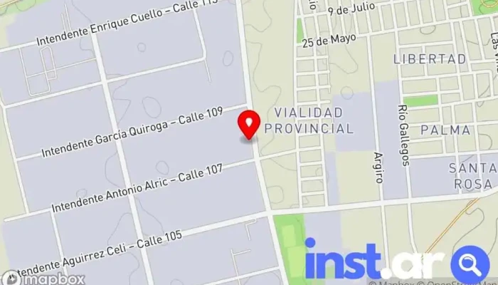 mapa de Microplast Fábrica en San Luis