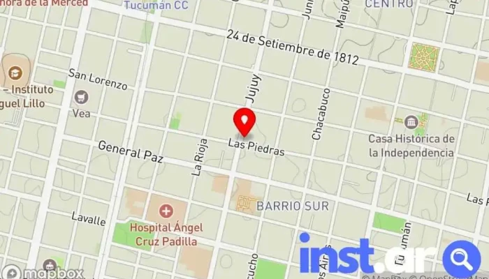 Miniservice Mic -  Mapa - San Miguel de Tucumán