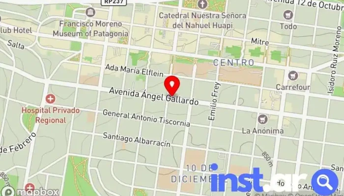 Multirubro Gallardo 420 -  Mapa - San Carlos de Bariloche