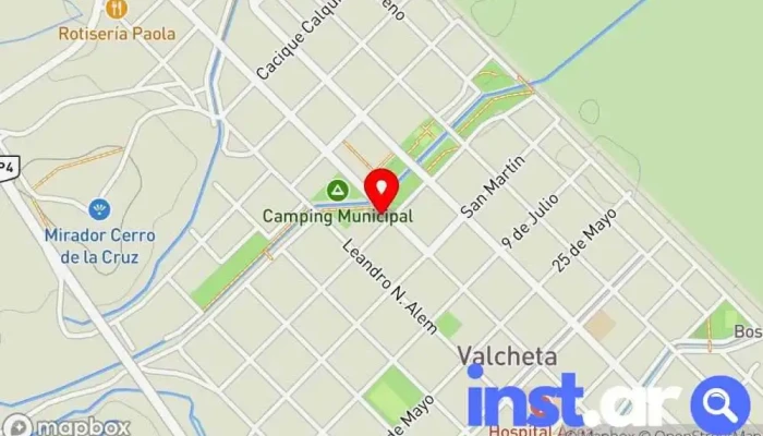 Museo Valcheta -  Mapa - Valcheta