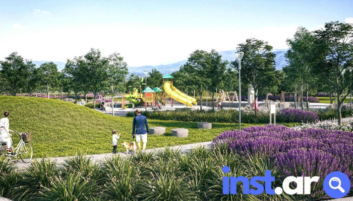 Parque Principal de Urbanización Eko Distrito - Salta