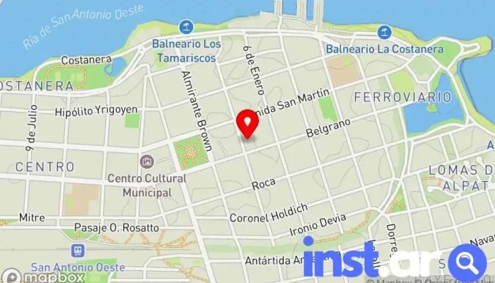 Pido Gancho -  Mapa - San Antonio Oeste