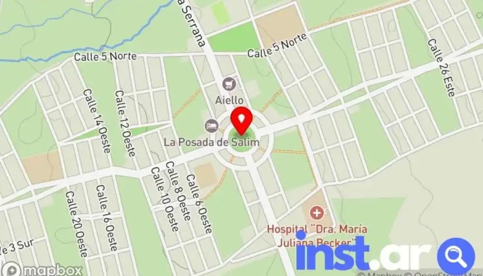 mapa de Plaza De Los Niños Parque en La Punta