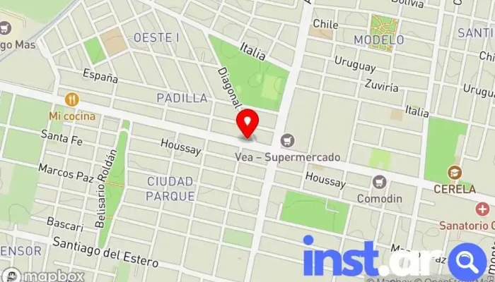 Punto Limite Mapa - San Miguel de Tucumán