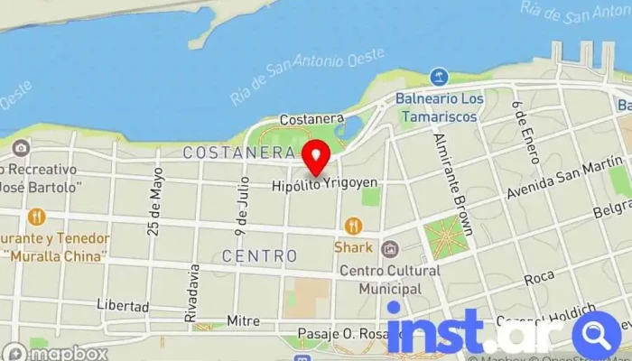 Ria Cristal -  Mapa - San Antonio Oeste