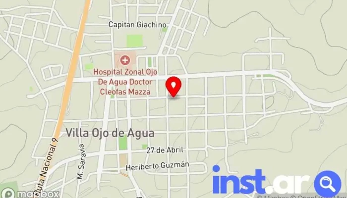mapa de Tu Imagen Ojo de Agua Tienda general en Villa Ojo de Agua