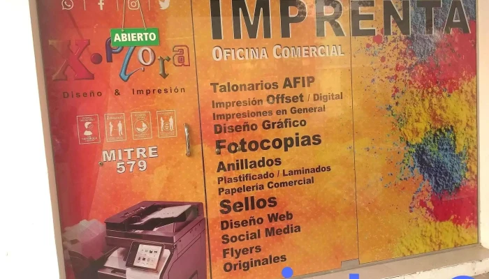 X-plora Publicidad - Imprenta - P3600Cmk Formosa